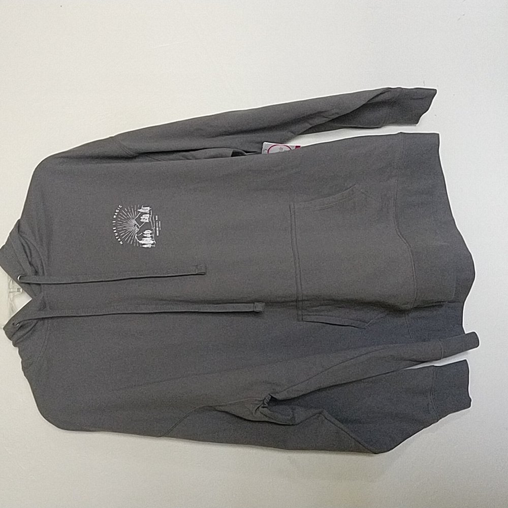 NWT Flirtitude Active gray hoodie